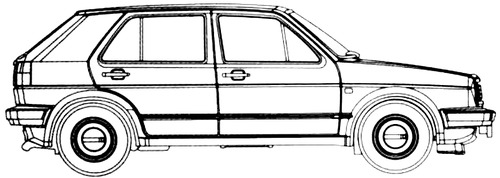 Volkswagen Golf II GL 5-Door (1988)