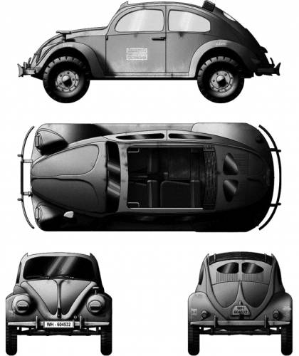 Volkswagen Kdf Wagen Type 87 (1942)