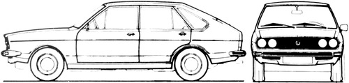 Volkswagen Passat 5-Door 1600 GLS (1973)