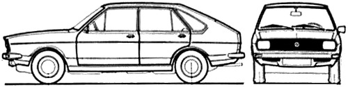 Volkswagen Passat 5-Door L (1974)