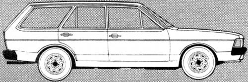 Volkswagen Passat Mk.I 1.5 LD Variant (1981)