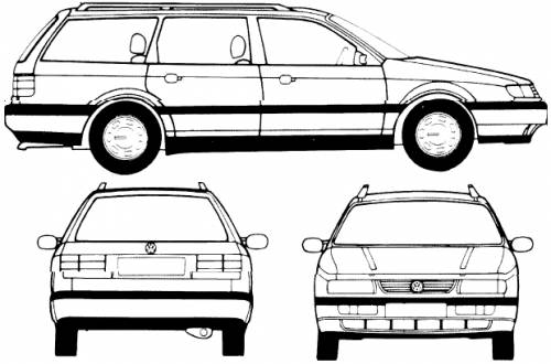 Volkswagen Passat Variant CL (1995)