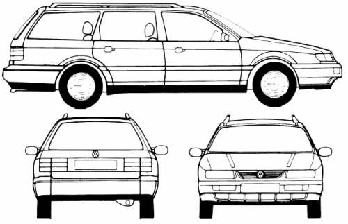 Volkswagen Passat Variant GL (1995)