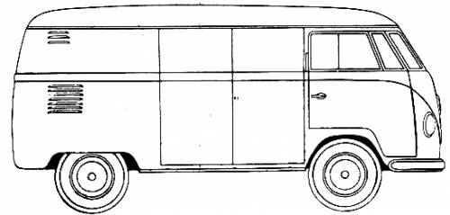 Volkswagen Type 2 Microvan (1954)