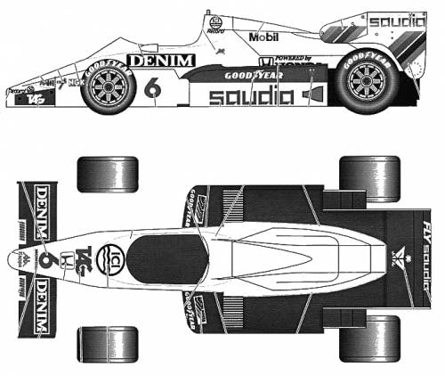 Williams FW09 Dallas GP (1984)
