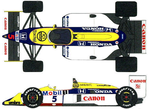 Williams FW11B F1 GP (1987)