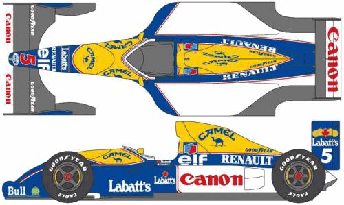 Williams FW14 F1 GP (1991)