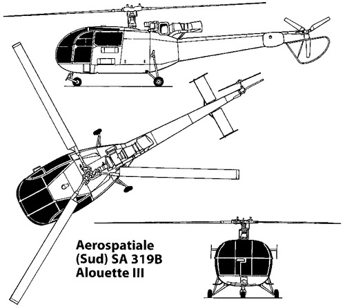 Aerospatiale SA.319C Alouette III