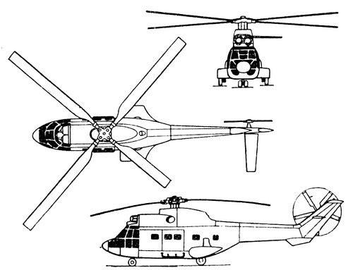Aerospatiale SA.332 Super Puma