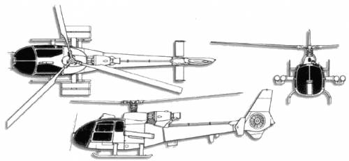 Aerospatiale SA 341 Gazelle