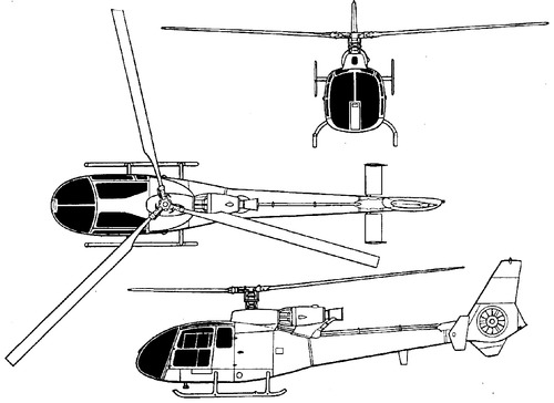 Aerospatiale SA.341 Gazelle