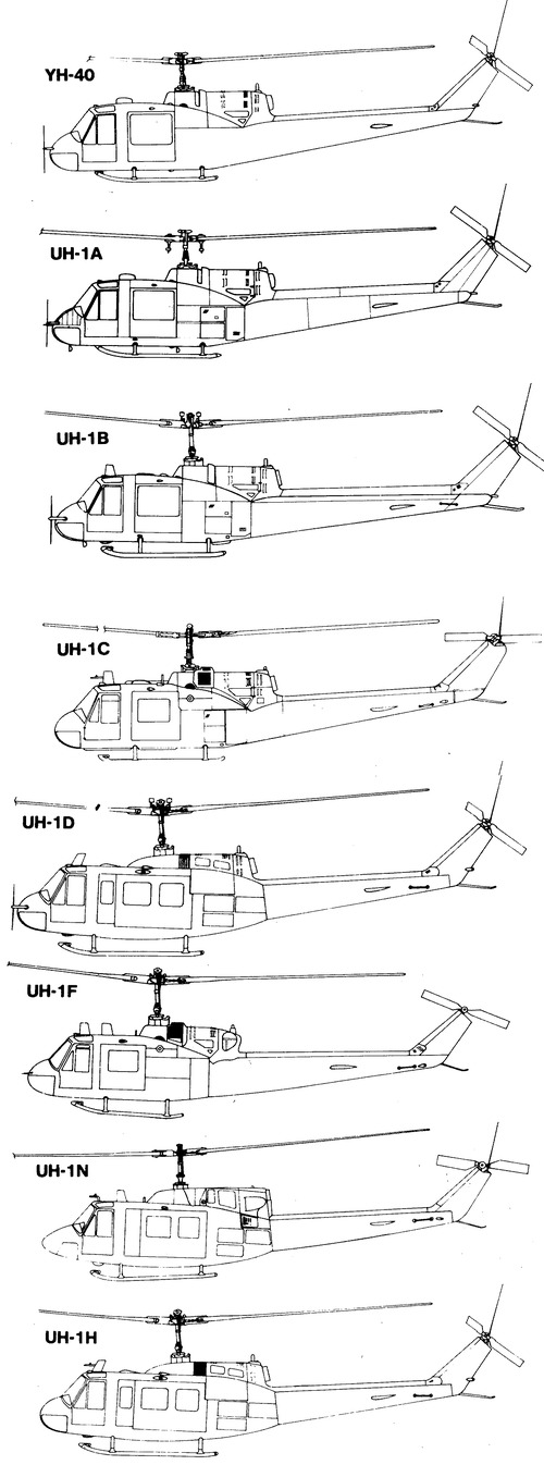 Bell 204-205 UH-1 Iroquois - Huey