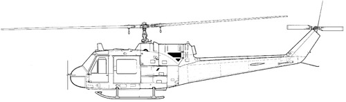 Bell 204 UH-1A Iroquois Huey