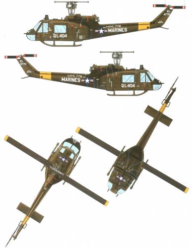 Bell 204 UH-1C Huey
