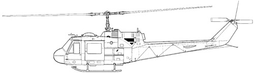 Bell 204 UH-1L Iroquois Huey