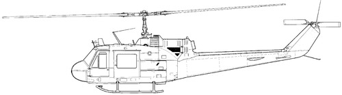 Bell 204 UH-1M Iroquois Huey