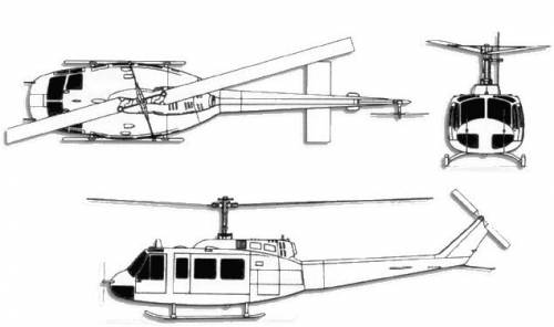 Bell 205 UH-1D Iroquois