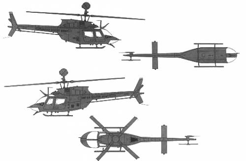 Bell 206 OH-58D Kiowa