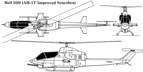 Bell 209 AH-1T SeaCobra