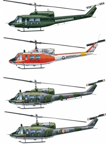Bell 212 UH-1N Huey
