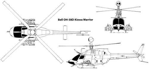 Bell 406 OH-58D Kiowa Warrior