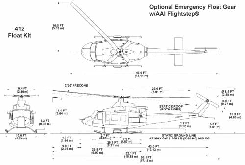 Bell 412 Float Kit