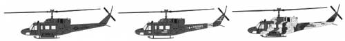 Bell UH-1N Huey Gunship