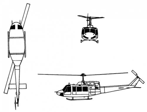 Bell UH-1N Model 212