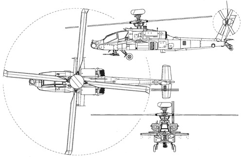 Boeing AH 64D Apache Longbow
