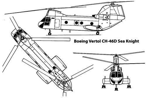 Boeing-Vertol CH-46D Sea Knight