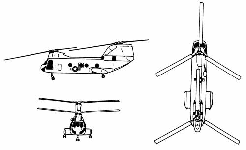 Boeing Vertol CH-46e Sea Knight