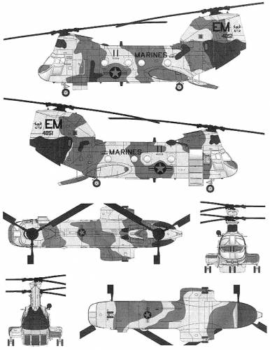 Boeing-Vertol CH-46E Seaknight