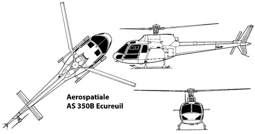 Eurocopter Aerospatiale AS.350B Ecureuil