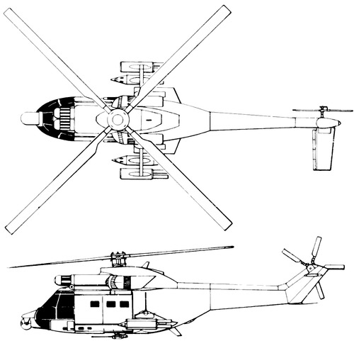 Eurocopter SA330 Puma Gunship