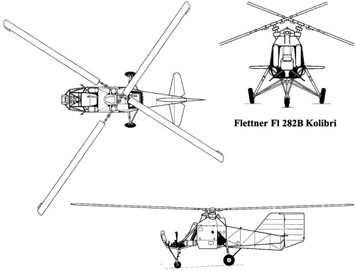 Flettner Fl 282B Kolibri