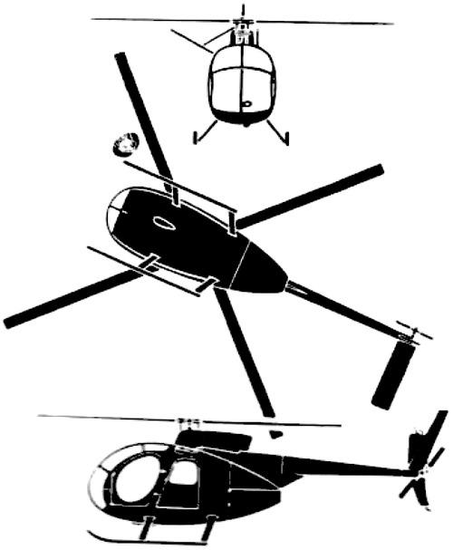 Hughes OH-6A Cayuse