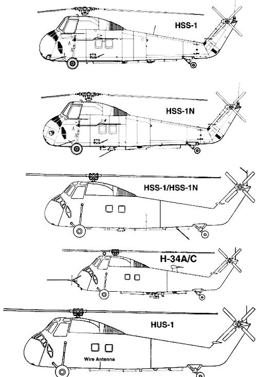 Sikorsky S-58 H-34 Choctaw