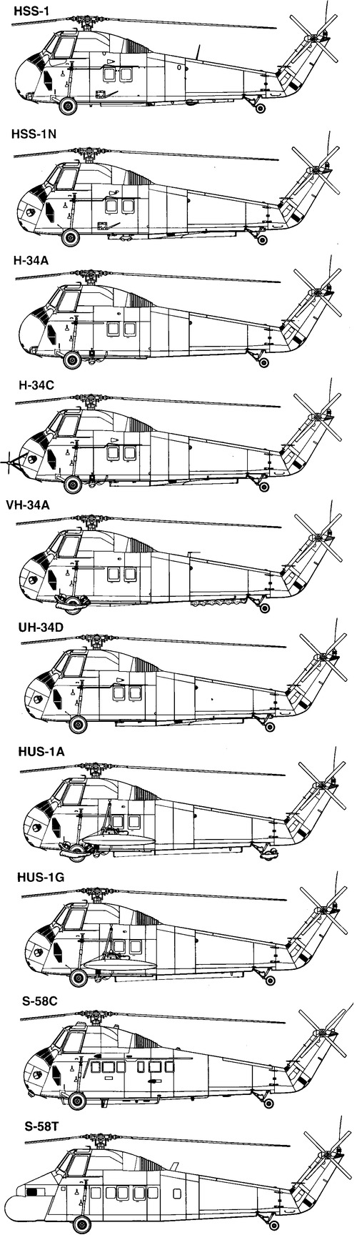 Sikorsky S-58 H-34 Choctaw