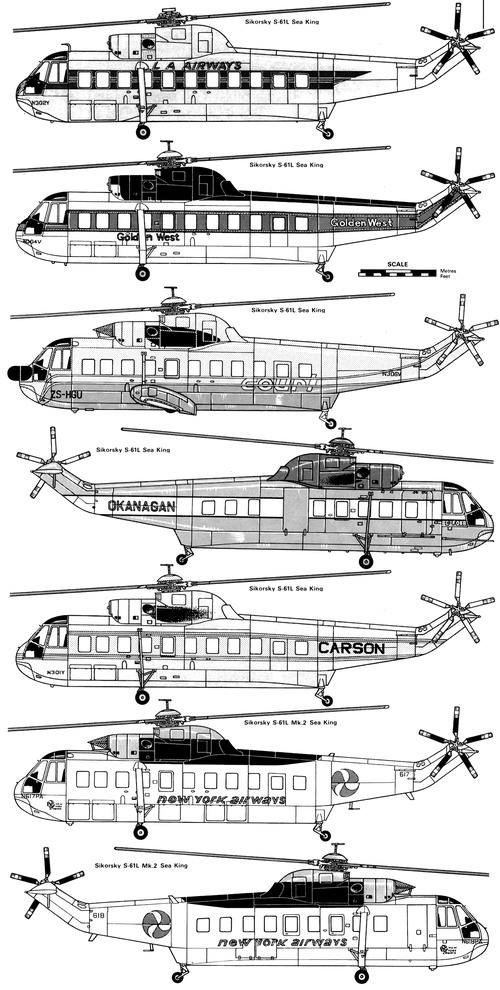 Sikorsky S-61L Sea King