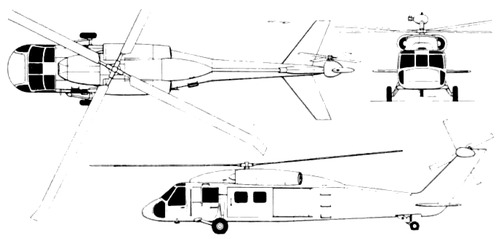 Sikorsky S-67 YUH-60A Blackhawk