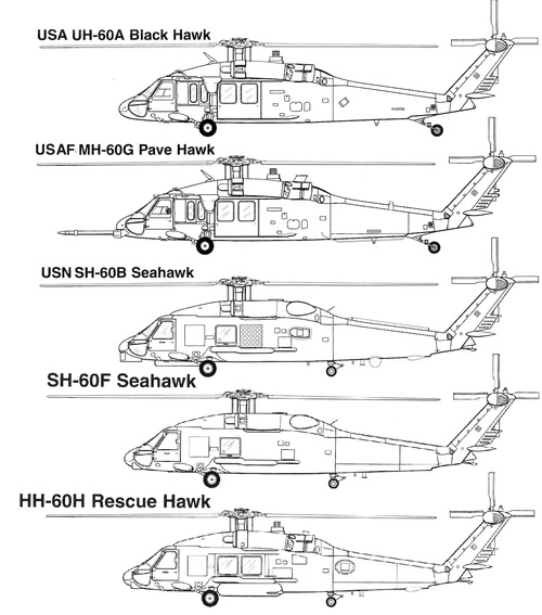 Sikorsky S-70 H-60 Blackhawk