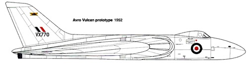 Avro 698 Vulcan Prototype 1952
