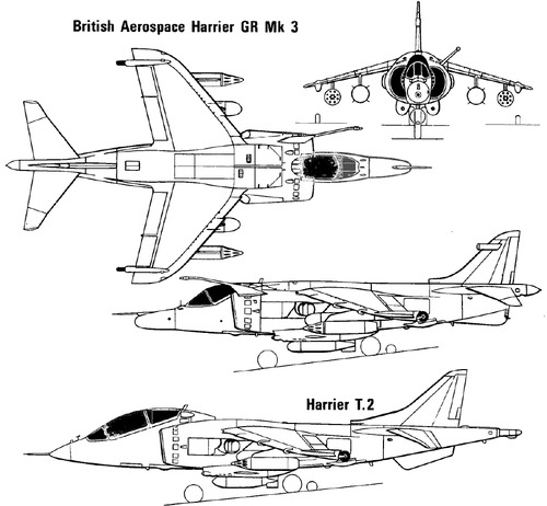 British Aerospace BAe Harrier GR.3
