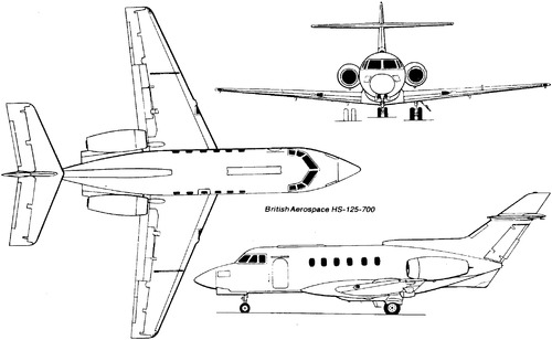 British Aerospace HS.125-700