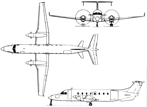 Beechcraft 1900D Airliner