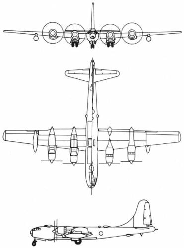 Boeing B-50 (USA) (1947)
