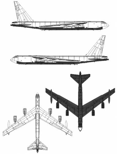 Boeing B-52F Stratofortress