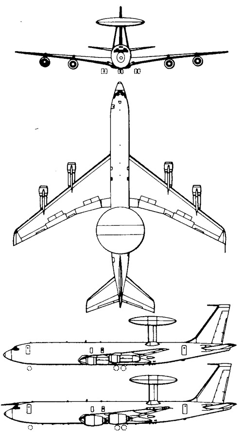 Boeing E-3A Sentry AWACS