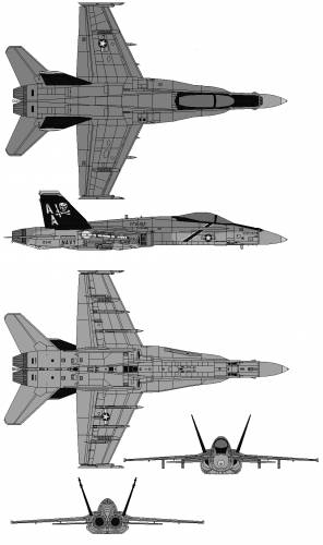 Boeing McDonnell Douglas FA-18A Hornet