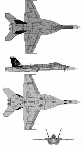 Boeing McDonnell Douglas FA-18EF Super Hornet